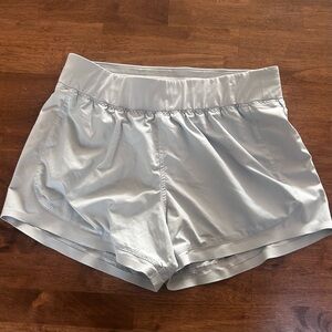 Athleta Light Gray Women's Athletic Shorts